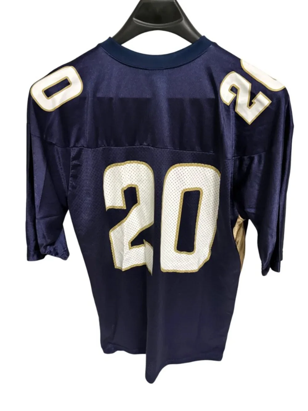 Nike Pittsburgh Panthers Football Jersey #20 Size Large Navy Blue